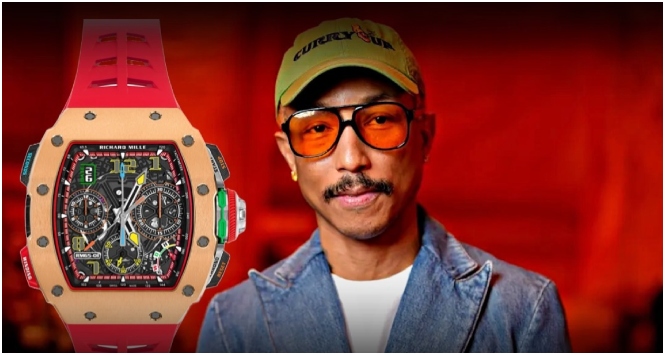 Pharrell Williams Partners with Richard Mille for Exclusive Watch Auction to Support Black and Hispanic Entrepreneurs