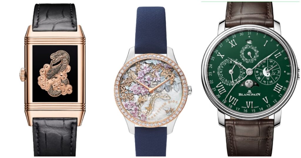 Luxury Watches for 2025 Embrace the ‘Serpent’ with Handcrafted Dials, Precious Gems and Limited Edition Year of the Snake Timepieces