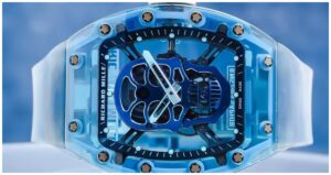 Anant Ambani’s $2.6 Million Richard Mille Skull Watch Made from Blue Sapphire