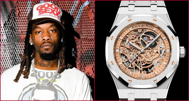 Offset Is Evolving as a Watch Collector! Check Out His Audemars Piguet Royal Oak Double Balance Wheel